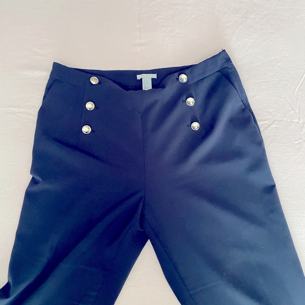 H&M Dark Blue Dress Pants